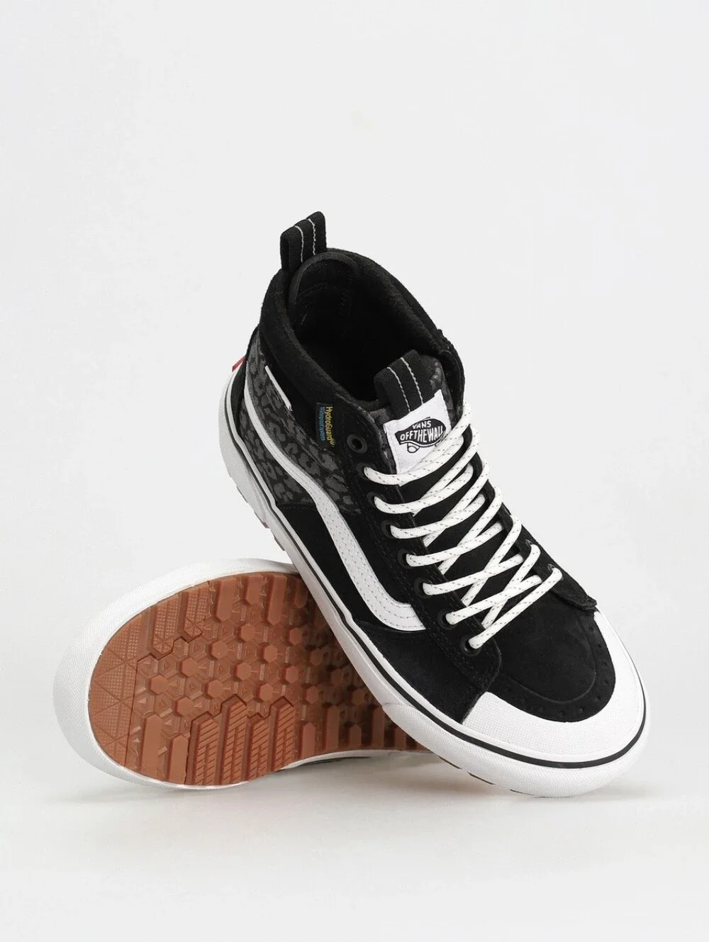 Women's Vans Sk8-Hi MTE-2 Boots - Black/White 'Leopard'